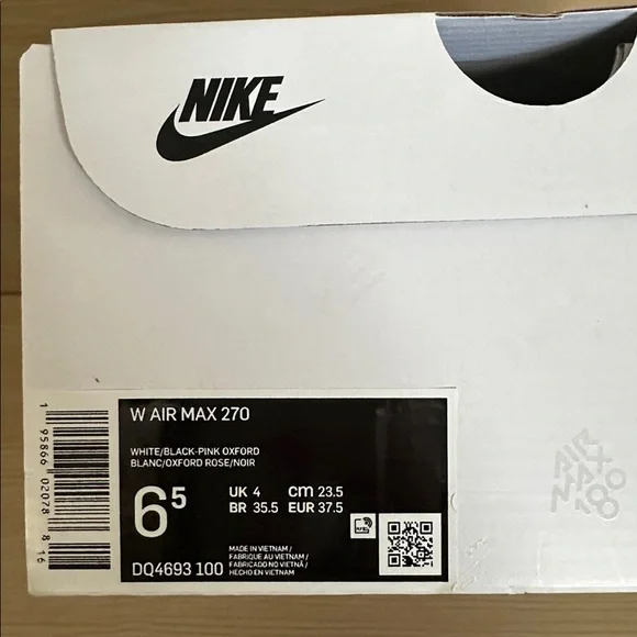 Nike Air Max 270 Sneakers Size 6.5 - Picture 12 of 16